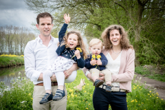 Lianne, Erik, Helena en Bruno