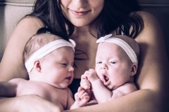 Féline en Julia - newbornfotografie