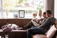 Romy, Nico en dochtertje Fenne - lifestyle fotografie
