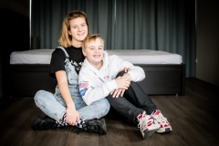 Fotoshoot Myrthe en Wessel